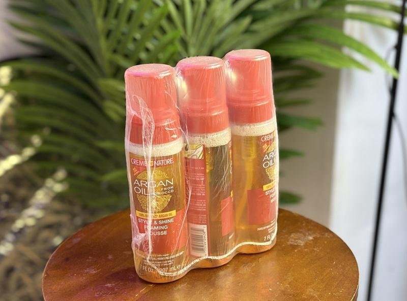 Creme of Nature Argan Oil Foaming Mousse