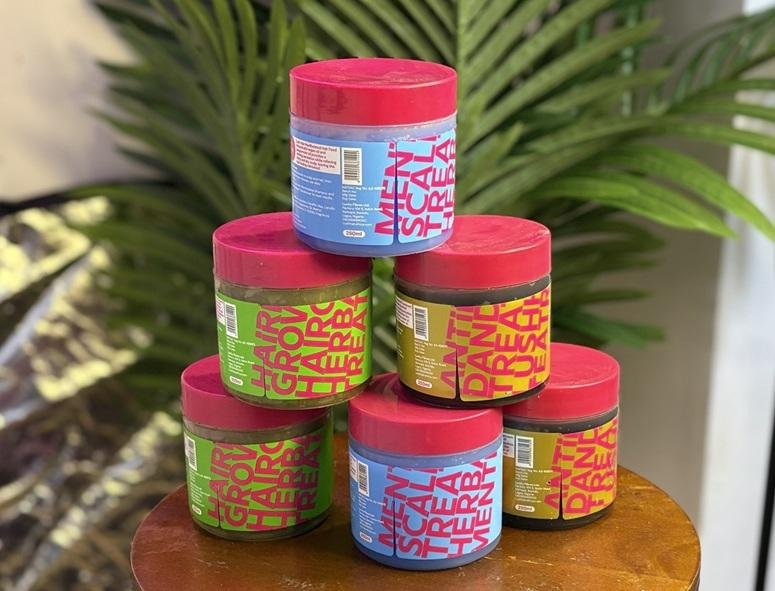 Lush Hair Cream (Mentholated Hair & Scalp, Anti-Dandruff, Indian Herbs and Hair Growth Treatment)